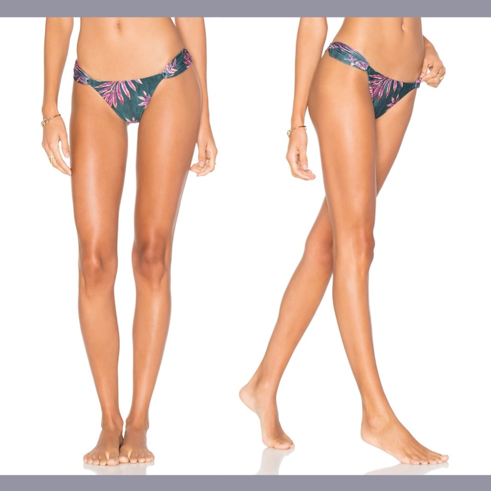New Vix [ Small ] Leaves Loop Bikini Bottom In Gr… - image 2